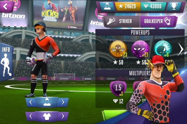 Kicks Football Warriors Soccer Apk Full v1.0.8 Mod Hileli