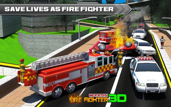 Modern Firefighter City Fire Android Apk İndir 1.0 İtfaye Oyunu