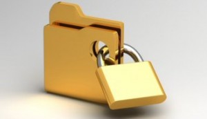 golden-folder-lock