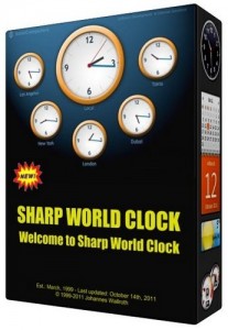 Sharp World Clock Full 8.3.5.0 İndir Dünya Saatleri