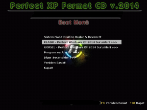 Perfect Xp Format CD 2014