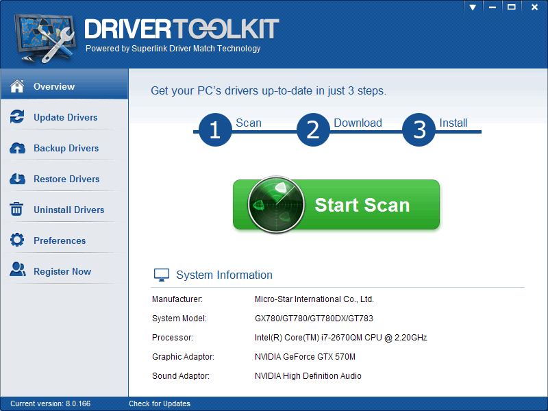 driver downloader 5.0.184 crack