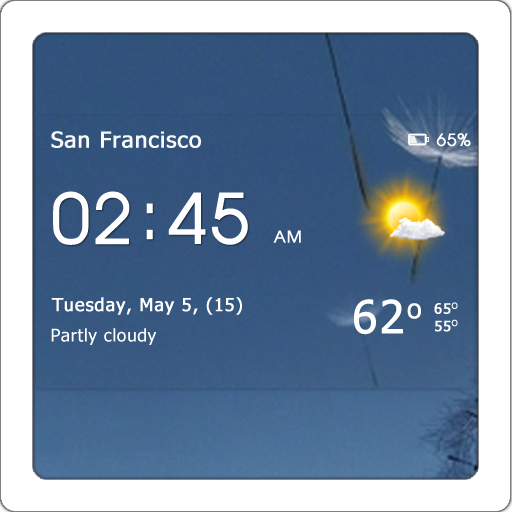 Transparent-clock-weather-Icon